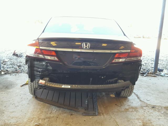 19XFB2F82FE004130 - 2015 HONDA CIVIC EX შავი ფოტო 9