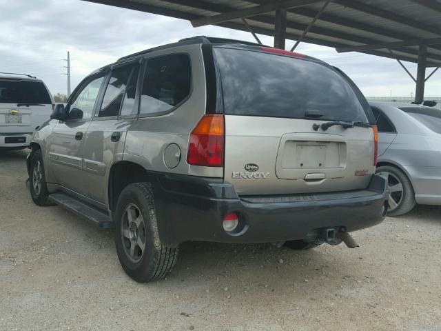 1GKDT13S022514583 - 2002 GMC ENVOY SILVER photo 3