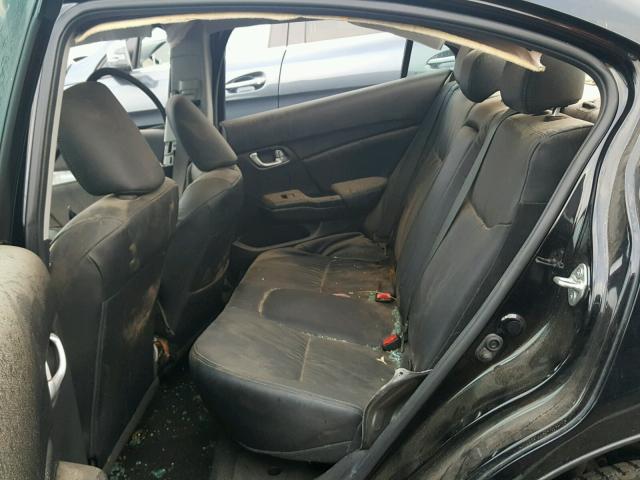 2HGFB2F94FH555030 - 2015 HONDA CIVIC EXL 黑色 照片 6
