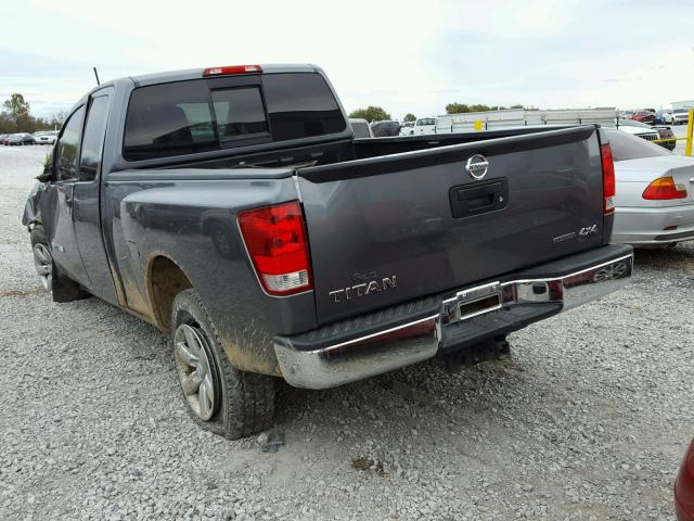 1N6BA0CJXEN503178 - 2014 NISSAN TITAN S SILVER photo 3