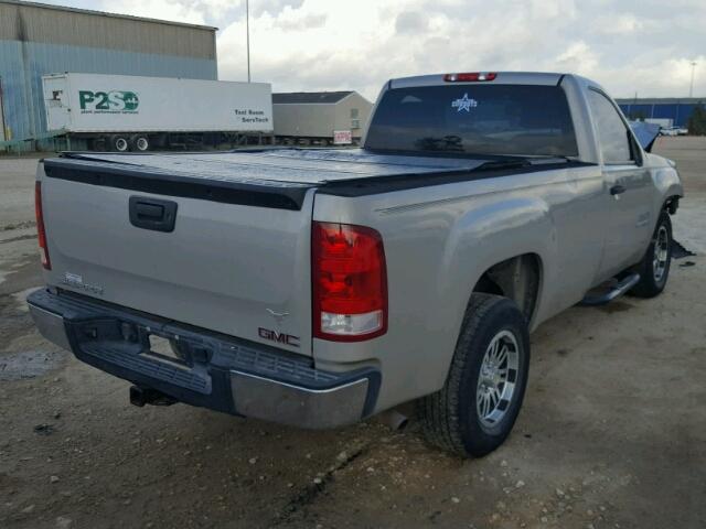 1GTEC14C27Z530029 - 2007 GMC NEW SIERRA GRAY photo 4