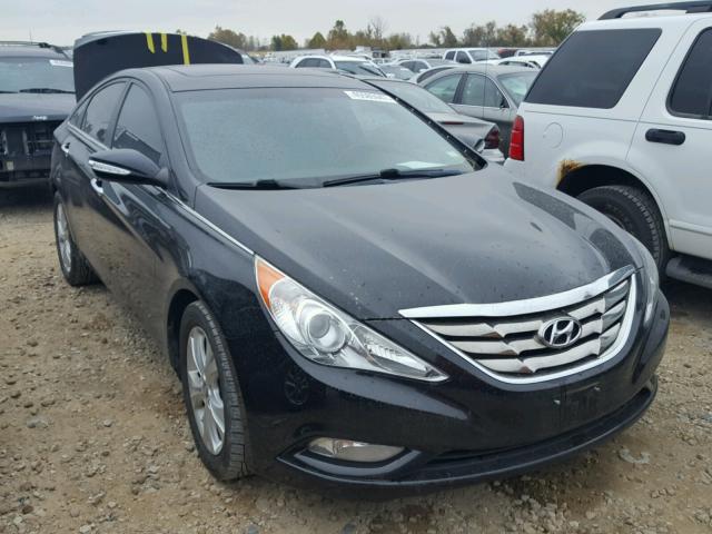 5NPEC4AC7BH008552 - 2011 HYUNDAI SONATA SE BLACK photo 1