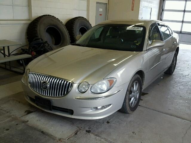 2G4WD582481359784 - 2008 BUICK LACROSSE C TAN photo 2