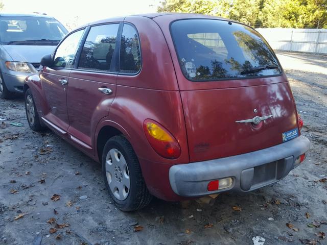 3C4FY48B92T335022 - 2002 CHRYSLER PT CRUISER MAROON photo 3