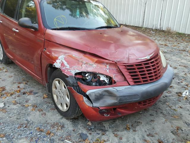 3C4FY48B92T335022 - 2002 CHRYSLER PT CRUISER MAROON photo 9