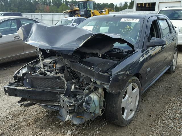 1G1ZW63156F286620 - 2006 CHEVROLET MALIBU MAX 黑色 照片 2