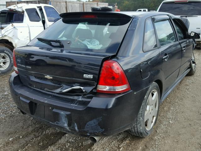 1G1ZW63156F286620 - 2006 CHEVROLET MALIBU MAX 黑色 照片 4