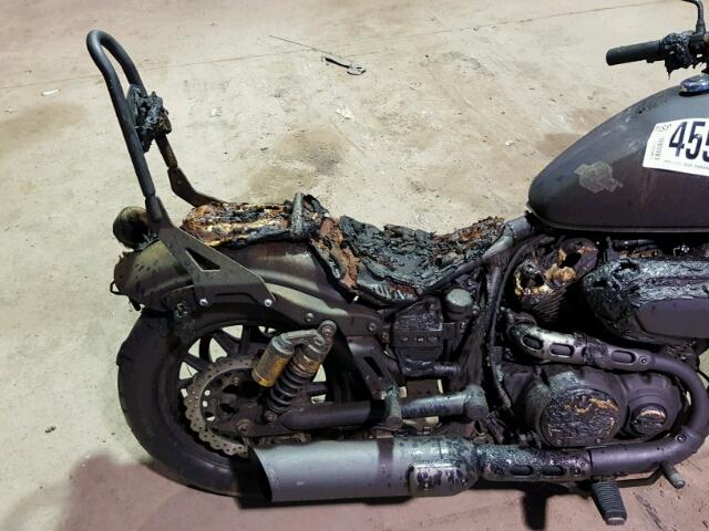 JYAVN05E9EA005075 - 2014 YAMAHA XVS950 CU BURN photo 6