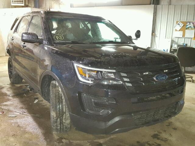 1FM5K8AR3GGC92882 - 2016 FORD EXPLORER P BLACK photo 1