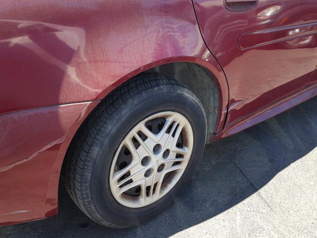 2G2WP522041260415 - 2004 PONTIAC GRAND PRIX MAROON photo 9