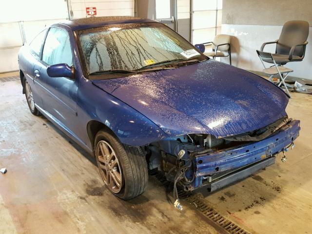 1G1JH12F137346759 - 2003 CHEVROLET CAVALIER L BLUE photo 1