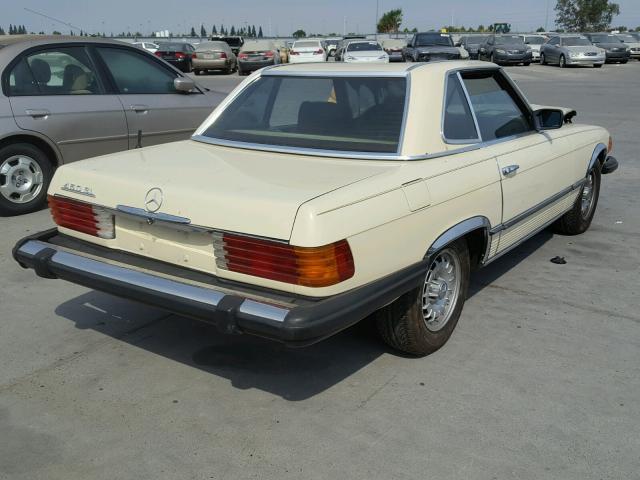 10704412059897 - 1980 MERCEDES-BENZ SL 450 CREAM photo 4