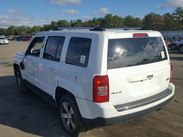 1C4NJRFB8GD505688 - 2016 JEEP PATRIOT LA WHITE photo 3