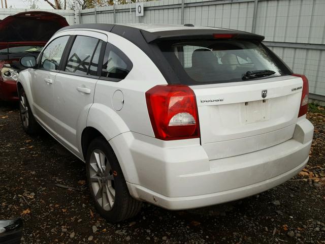 1B3CB5HA9BD249167 - 2011 DODGE CALIBER HE WHITE photo 3