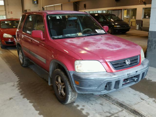 JHLRD1760YS014317 - 2000 HONDA CR-V EX RED photo 1