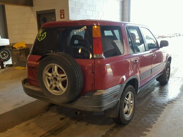 JHLRD1760YS014317 - 2000 HONDA CR-V EX RED photo 4