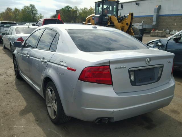 19UUA66265A032254 - 2005 ACURA TL GRAY photo 3