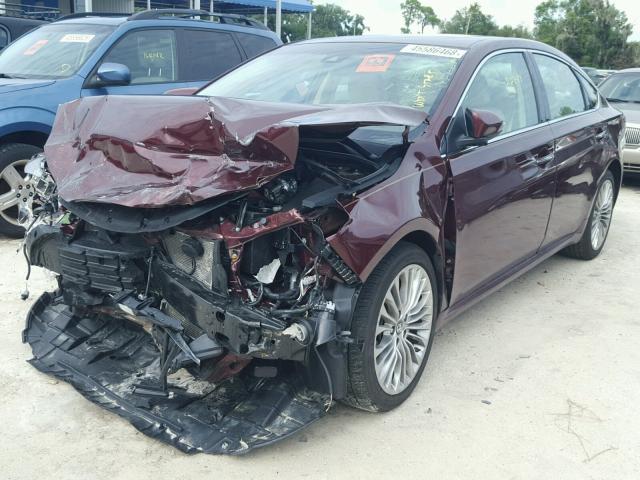 4T1BK1EB0HU250759 - 2017 TOYOTA AVALON XLE 栗色 照片 2