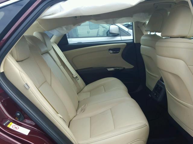4T1BK1EB0HU250759 - 2017 TOYOTA AVALON XLE 栗色 照片 6