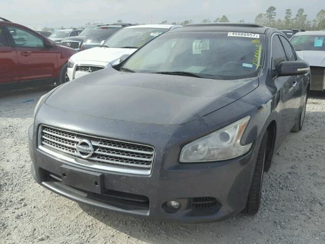 1N4AA5AP9BC826850 - 2011 NISSAN MAXIMA S GRAY photo 2