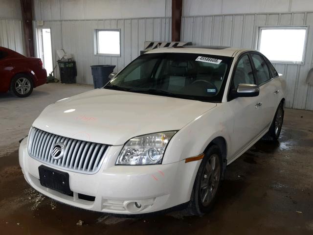 1MEHM42WX9G632295 - 2009 MERCURY SABLE PREM WHITE photo 2