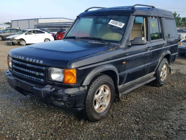 SALTY154XYA267071 - 2000 LAND ROVER DISCOVERY BLACK photo 2