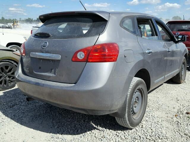 JN8AS5MT1CW272000 - 2012 NISSAN ROGUE S GRAY photo 4