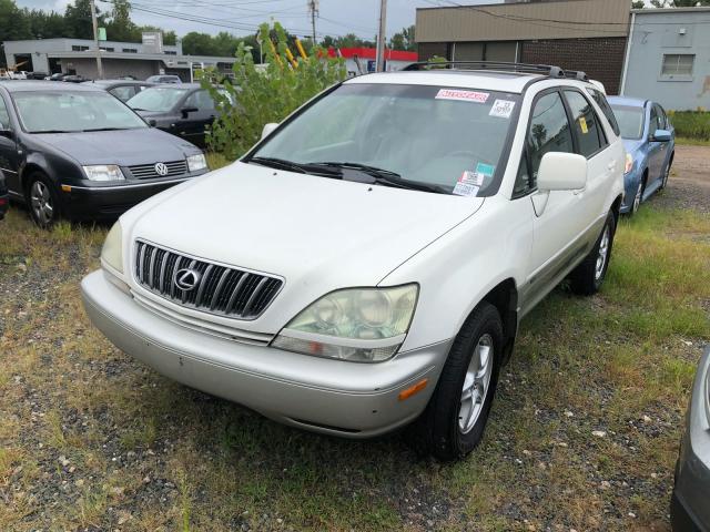 JTJHF10U630303960 - 2003 LEXUS RX 300 WHITE photo 2