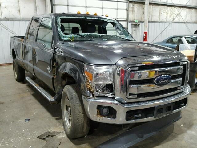 1FT8W3BT0FEC14038 - 2015 FORD F350 SUPER BLUE photo 1