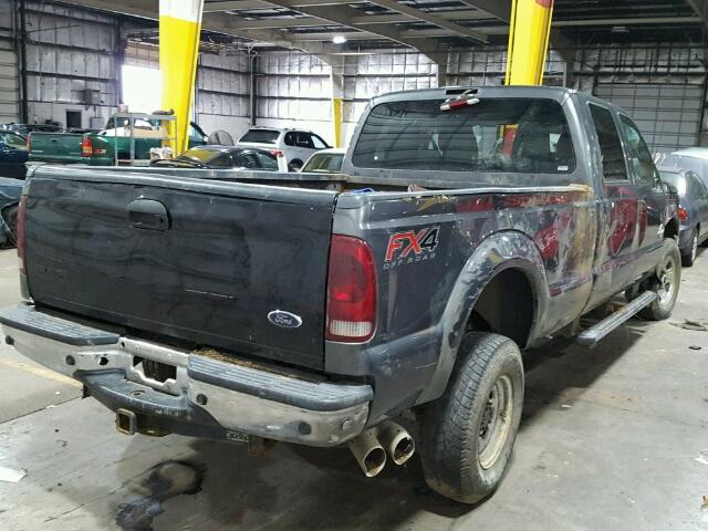 1FT8W3BT0FEC14038 - 2015 FORD F350 SUPER BLUE photo 4