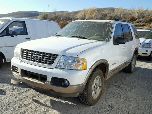 1FMZU74W14UB88170 - 2004 FORD EXPLORER E WHITE photo 2