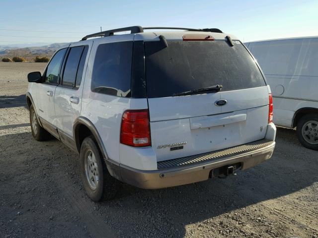 1FMZU74W14UB88170 - 2004 FORD EXPLORER E WHITE photo 3