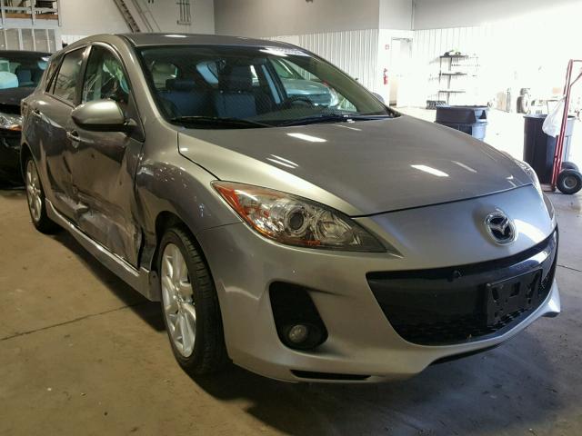 JM1BL1L50C1504303 - 2012 MAZDA 3 GRAY photo 1