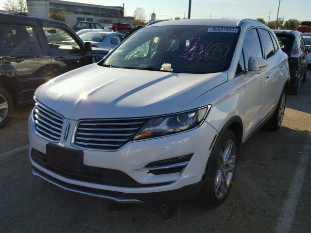 5LMTJ2AH7FUJ30331 - 2015 LINCOLN MKC WHITE photo 2