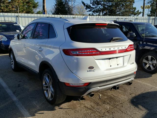 5LMTJ2AH7FUJ30331 - 2015 LINCOLN MKC WHITE photo 3