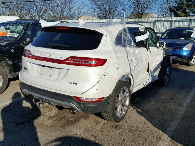 5LMTJ2AH7FUJ30331 - 2015 LINCOLN MKC WHITE photo 4