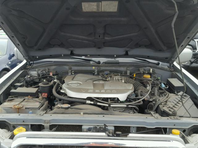 JN8DR09Y91W579847 - 2001 NISSAN PATHFINDER SILVER photo 7