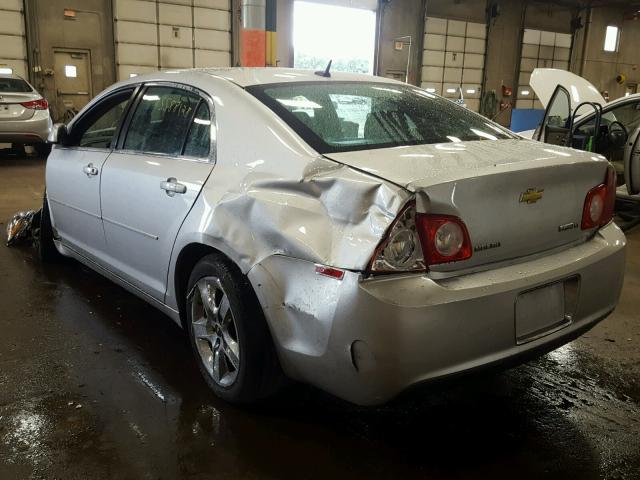1G1ZH57K794269082 - 2009 CHEVROLET MALIBU 1LT 银色 照片 3