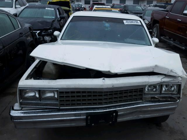 1GCCW8095DR116966 - 1983 CHEVROLET EL CAMINO WHITE photo 9