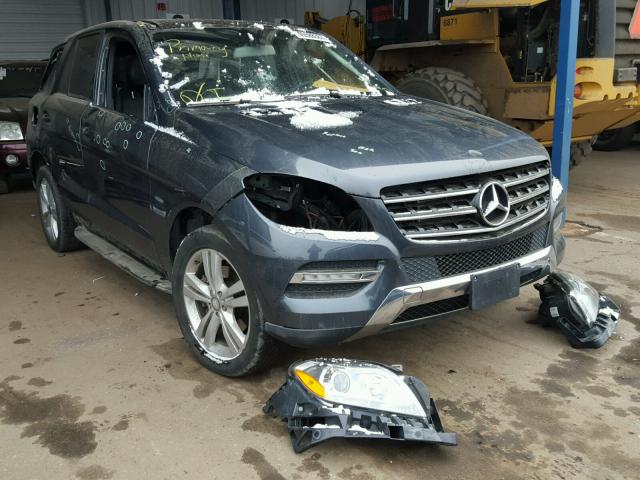 4JGDA2EB0CA021638 - 2012 MERCEDES-BENZ ML 350 BLU CHARCOAL photo 1