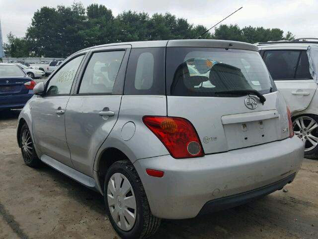 JTKKT624040077825 - 2004 TOYOTA SCION XA SILVER photo 3