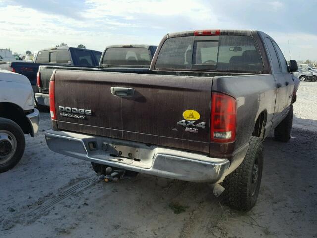 3D7KU28C74G248017 - 2004 DODGE RAM 2500 S Bordo foto 4