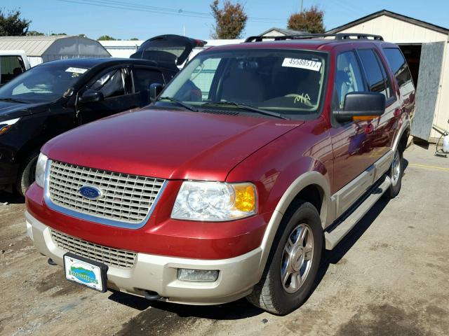 1FMFU18565LA13874 - 2005 FORD EXPEDITION RED photo 2