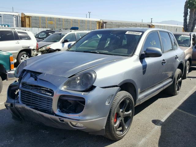 WP1AC29P84LA91531 - 2004 PORSCHE CAYENNE TU GRAY photo 2