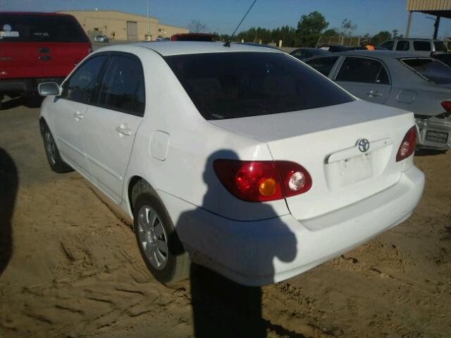 JTDBR32E332010524 - 2003 TOYOTA COROLLA CE WHITE photo 3