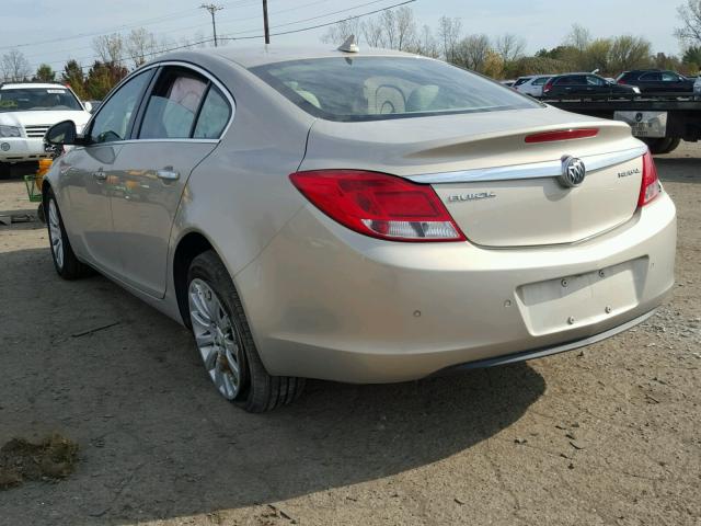 2G4GT5GKXC9114880 - 2012 BUICK REGAL PREM GOLD photo 3