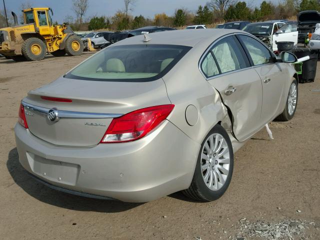 2G4GT5GKXC9114880 - 2012 BUICK REGAL PREM GOLD photo 4