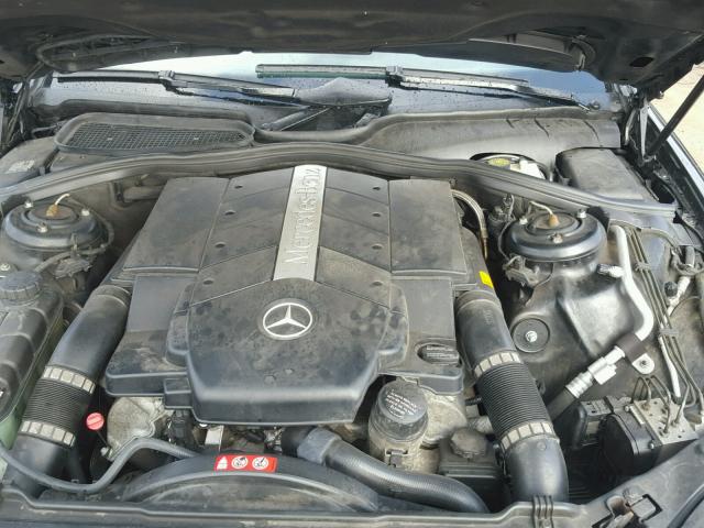 WDBNG83J95A459421 - 2005 MERCEDES-BENZ S 430 4MAT BLACK photo 7