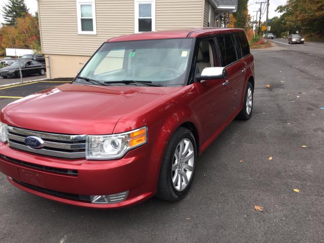 2FMEK63C69BB02287 - 2009 FORD FLEX RED photo 2