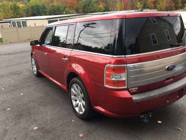 2FMEK63C69BB02287 - 2009 FORD FLEX RED photo 3